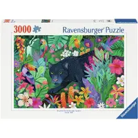 Ravensburger Panther in Flowery Jungle 3000p - 14+