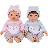 Tiny Treasures , Baby Penguin Twin Doll Set