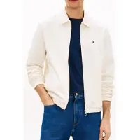 Tommy Hilfiger Sweatjakke 'ESSENTIAL' hvid