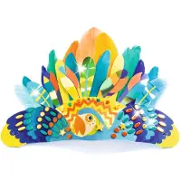 Djeco Kreasæt - DIY Hat - Rio - - OneSize - Kreasæt