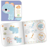 Djeco Kreasæt - Fingermaling - Messy Fun - - OneSize - Kreasæt
