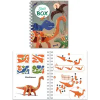 Djeco Kreativ Aktivitetsæske - Dino - - OneSize - Kreasæt
