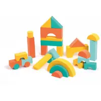 Ludi Stablelegetøj - Skumklodser - 28 Dele - - OneSize - Stablelegetøj