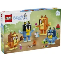 LEGO Bluey - Klodsbygget Bluey-Familie 11217 - 466 Dele - - OneSize - Klodser