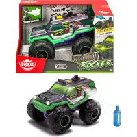Dickie Toys Bil m. Lys/Lyd - Steaming Monster Truck - Rowdy Rock - - OneSize - Bil