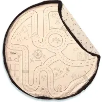 Play & Go Legetøjstæppe - Ø140 cm - Playvillle - - OneSize - Legetæppe