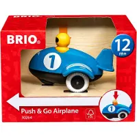 BRIO Træk-Slip Legetøj - Flyvemaskine 30264 - - OneSize - Legetøj