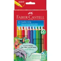 Faber-Castell Farveblyanter - Jumbo Grip - Akvarel - 12 stk - Mu - - OneSize - Farvesæt
