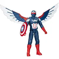 Marvel Avengers Titan Deluxe Capt.America B.N. World 30cm