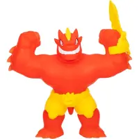 Goo Jit Zu Meteor Madness Stretchy Blazagon Action Figur med Unik Scrunchy Goo Fyld & Meteor Battle Gauntlet Sensorisk legetj, der str