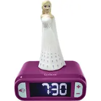 Lexibook Alarm Clock with Night Light 3D design Elsa