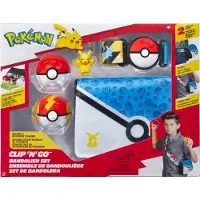 Pokémon Legesæt - Pikachu - Clip 'N' Go - - OneSize - Legetøjsfigur