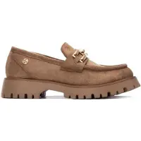 Xti Xtitil kvinder. 14445901-BEIGE Loafers 144459 brun (38), Fast, Ingen, Casual