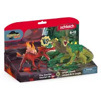 Schleich Ild-saurier vs. jungleøgle