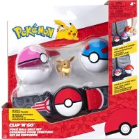 Pokémon Clip N Go Belt Set Eevee Figur