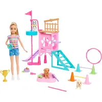 Barbie Stacie Til Undsætning Hvalpetræningspark Dukke