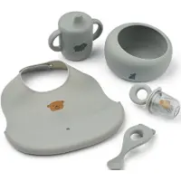 Liewood Mileah baby mealtime servicesæt Dove blue