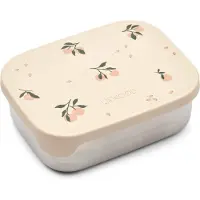 Liewood Madkasse - Silikone/Stål - Arthur - 900 ml - Peach/Sea S - - OneSize - Madkasse