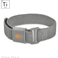 Prometheus Design Werx Ti-FXDS Strap 22mm - Gray Short