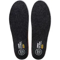 Sidas 3feet Eco Warm High, indlægssål, sort/rød