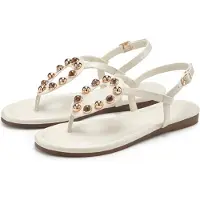 LASCANA Sandaler med rem beige
