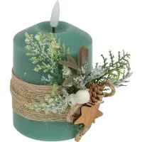Atmosphera Juledekoration LED paraffinlys 10 cm