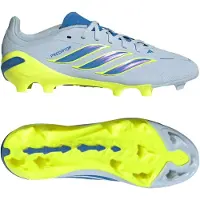 Adidas Predator Elite FG Ice Cold Precision - Lyseblå/Blå/Gul Børn - Græs (FG), størrelse 34