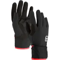 Ortovox - Touring skitøj dame - Fleece Grid Cover Glove W Black Raven til UnisexUld - Størrelse L - Sort