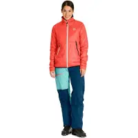 Ortovox - Dunjakker ski dame - Swisswool Piz Vial Jacket W Black Raven til UnisexUld - Størrelse S - Sort