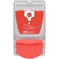 Sc johnson Dispenser SCJP Sanitise Manuel gennemsigtig/rød til 1ltr patron,stk