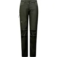 Salewa - Klatretøj dame - Agner Hemp Ripstop Pants W Dark Olive til Unisex - Størrelse M - Kaki