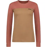 Mons Royale Yotei Merino, skiundertrøje, dame, lyserød/brun