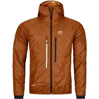 Ortovox - Dunjakker ski - Swisswool Piz Boè Jacket M Bristle Brown til UnisexUld - Størrelse S - Brun