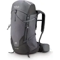 Rab - Trekkingrygsække - Exion 38 Anthracite/Graphene til UnisexUld - Størrelse M/L - Grå