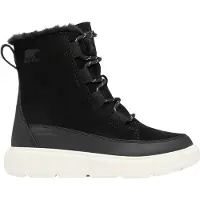 Sorel Vinterstøvler - Youth Explorer III WP - Sort/Sea Salt - - 32 - Vinterstøvle