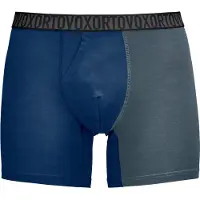Ortovox - Vandretøj - 150 Essential Boxer Briefs M Deep Ocean til UnisexUld - Størrelse M - Blå