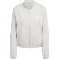 Adidas Train Essentials 3 Stripes Woven Warm Up Sweatshirt Med Lynlås
