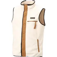 Columbia - Mærker - Helvetia II Vest Chalk til UnisexUld - Størrelse XL - Beige