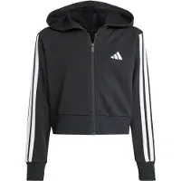 Adidas Sportssweatjakke 'Essentials' sort / hvid