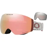 Oakley - Skibriller - Flight Deck Pro M Matte Black Prizm Rose Gold & Prizm Black til Unisex - Bordeaux
