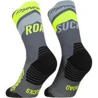 Dynafit - Trail running tøj - Ultra Crew Socks Cinder Ultra Yellow til Unisex - Størrelse 35-38 - Gul