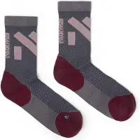 Nnormal - Trail running tøj - Race Sock Purple til Unisex - Størrelse L - Lilla