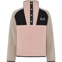Didriksons Yokto, fleectrøje, junior, lyserød