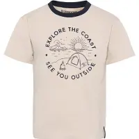 Didriksons Mynta, t-shirt, junior, beige