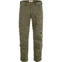 Fjällräven - Vandretøj - Vidda Pro Lite Zip Off Trousers M Laurel Green til UnisexBomuld - Størrelse XS/S - Grøn