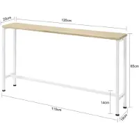 SoBuy smalt konsolbord FSB19-Z