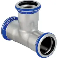 Geberit Tee Rustfri 88,9 MM - MA-Press. Kun M-bakker