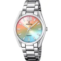 Festina Dameur F20622-H Boyfriend Flerfarvet/Stål Ø36.8 mm