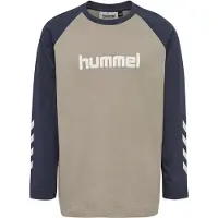 Hummel Bluse - HmlJR Logo - Vintage Khaki - - 4 år (104) - Bluse