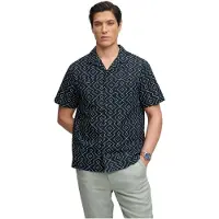 Superdry Premium Printed Beach Kortærmet Skjorte